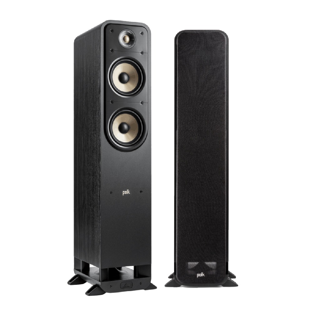 Enceinte Colonne Polk R700 Noir - Haute Fidélité - Compatible Dolby Atmos Et IMAX Enhanced