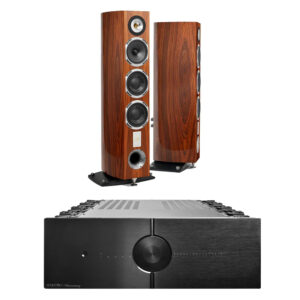 Ensemble AUDIO ANALOGUE / TRIANGLE – Amplificateur MAESTRO ANNIVERSARY (Expo) + Enceintes colonne MAGELLAN CELLO 40th anniv. (Expo)