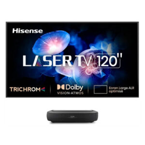 HISENSE – Vidéoprojecteur 120-L9HA LASER TV + écran ALR FRESNEL
