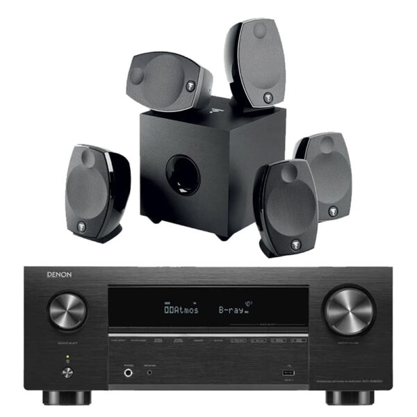 DENON / FOCAL - Pack Amplificateur AVC-X3800H + Enceintes Pack SIB EVO 5.1