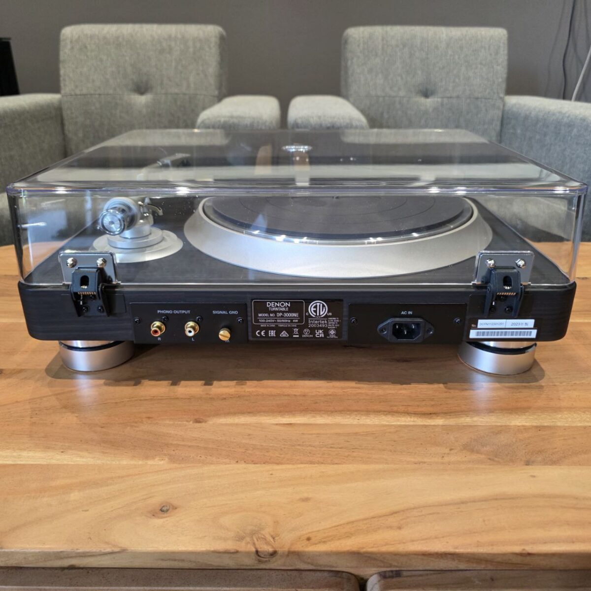 DENON - Platine vinyle DP-3000NE