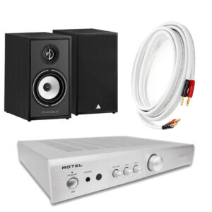 ROTEL / TRIANGLE / REAL CABLE – Pack Amplifi A8 + Enceintes Borea BR02 + Câbles CBV1300-16