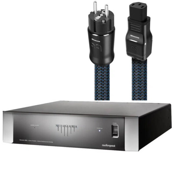 AUDIOQUEST - Conditionneur secteur NIAGARA 3000 + Câble d'alimentation MONSOON XTRM(2m)