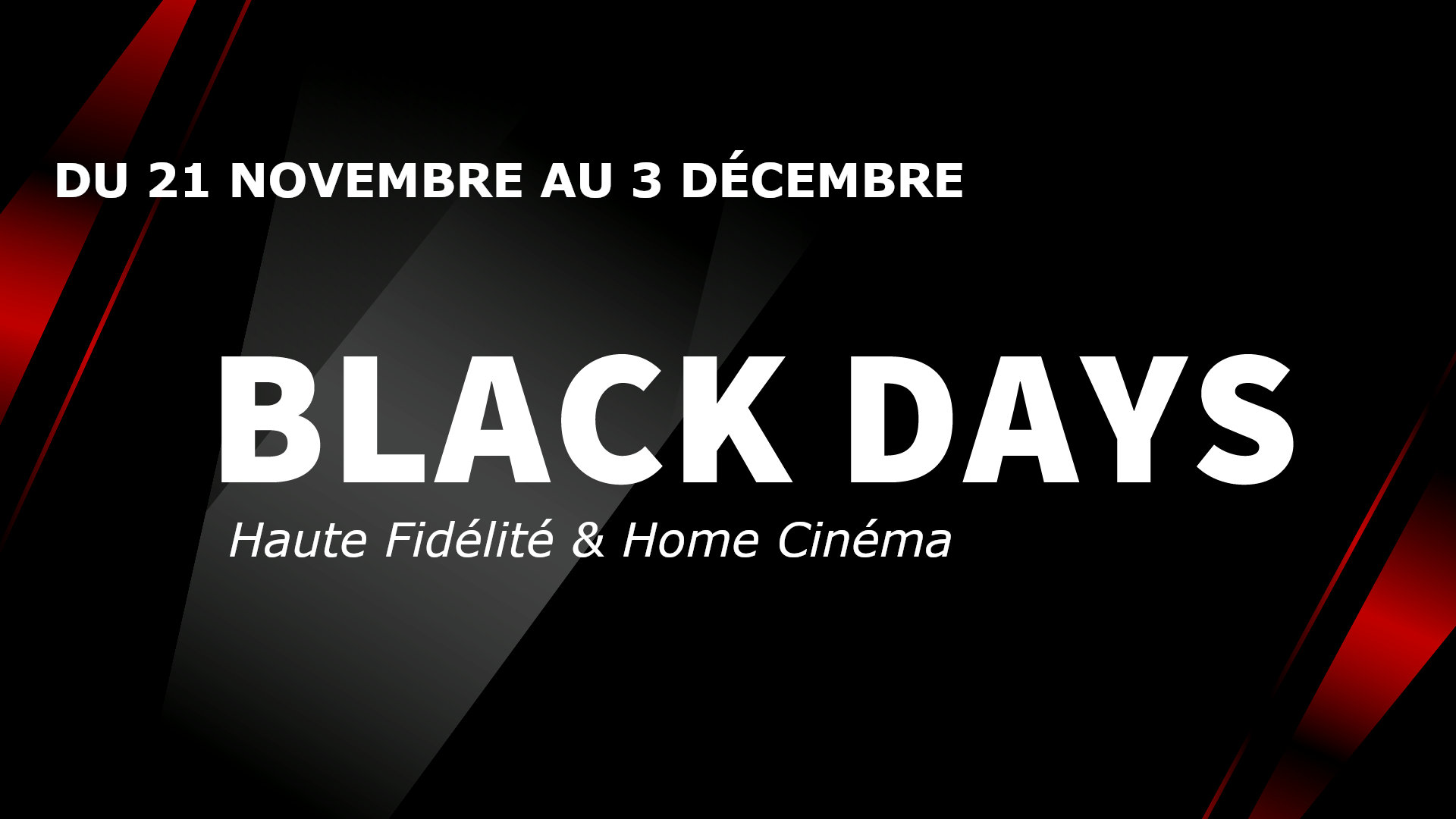 Black Days 2025 - Toponil HiFi Home Cinéma