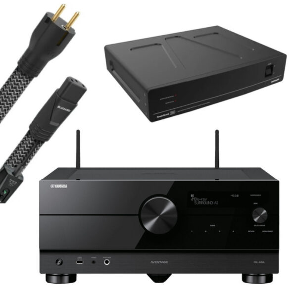 YAMAHA / AUDIOQUEST - Amplificateur RX-A8A + POWERQUEST 505 + BLIZZARD (2m)