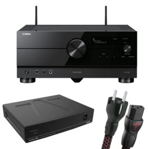 YAMAHA / AUDIOQUEST – Amplificateur RX-A8A + POWERQUEST 505 + NRG Z3 (2m)