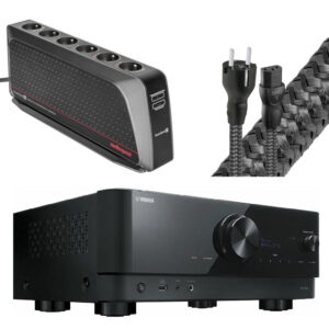 YAMAHA / AUDIOQUEST – Amplificateur RX-V6A + POWERQUEST 2 + NRG Y3 (2m)