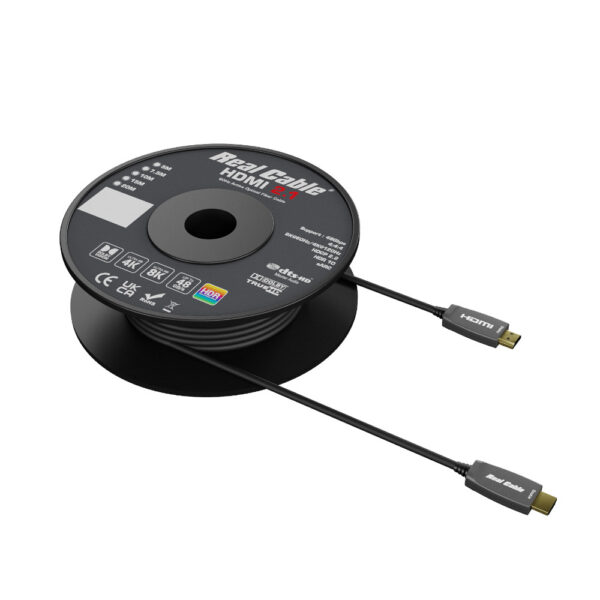 REAL CABLE - Câbles HD‑Optic 8K Pro