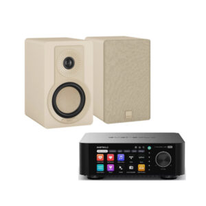 EVERSOLO / DALI– Pack Ampli streaming PLAY + Enceintes bibliothèque KUPID