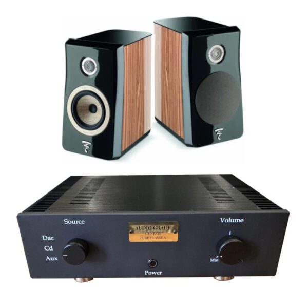 AUDIO GRADE / FOCAL – Pack Ampli GENESIS + Enceintes KANTA N°1