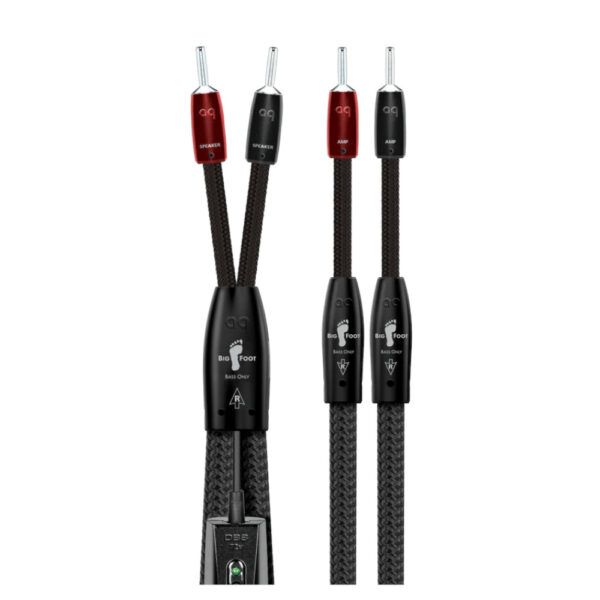 AUDIOQUEST - Câbles d'enceintes BIGFOOT BASS