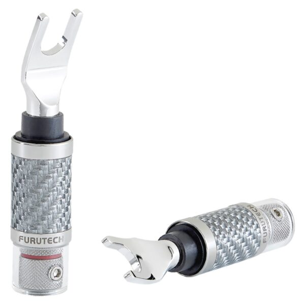 FURUTECH -  Connecteurs Fourche CF-201 R NCF Rhodium