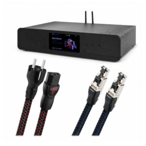 ATOLL/AUDIOQUEST – Pack Lecteur réseau ST300 Signature + Câble RJ45 Vodka 1,5M + Câble d’alimentation NRG Z3 2M