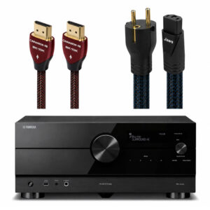 YAMAHA / AUDIOQUEST – Pack Amplificateur RX-A4A + Câble d’alimentation JAWS 1M + Câble HDMI CINNAMON 48 1M
