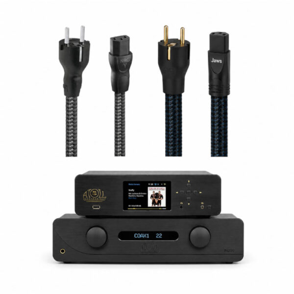 ATOLL/AUDIOQUEST - Amplificateur IN200 EVO + lecteur réseau MS120 + câbles d'alimentation NRG Y3 1M + JAWS 1M