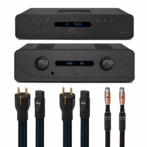 ATOLL/AUDIOQUEST – Amplificateur IN400 EVO + lecteur CD CD400 EVO + 2 câbles d’alimentation JAWS 2M + câbles XLR PEGASUS 0,60M