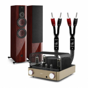FEZZ AUDIO/DALI/AUDIOQUEST – Amplificateur LUNA + Enceintes Rubikore 6 + Câbles HP Rocket 44 2×2,5M