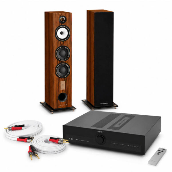 TRIANGLE/FEZZ AUDIO/VIARD - Enceintes Antal 40TH + Amplificateur Torus 5060+ Câbles HP Premium HD 2x3M