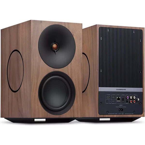 CAMBRIDGE AUDIO - Enceintes bibliothèque active L/RX