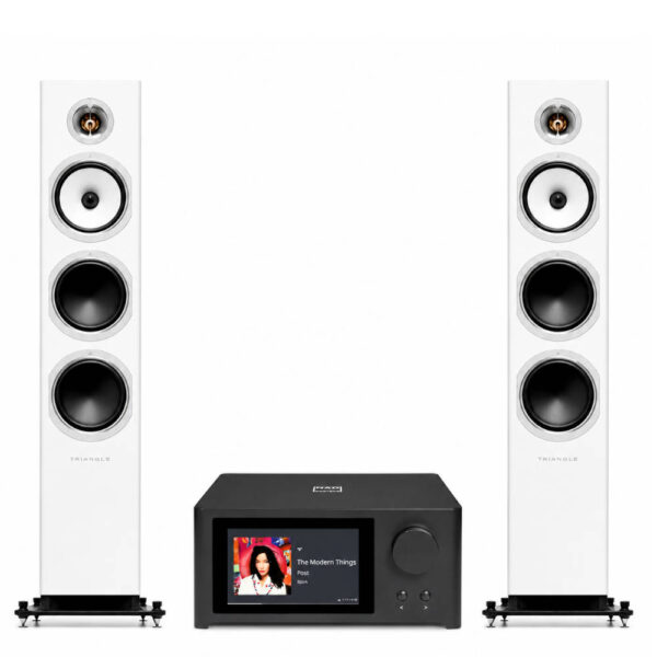 NAD/TRIANGLE - Pack Amplificateur C700 V2+ Enceintes colonne SOLSTICE 8